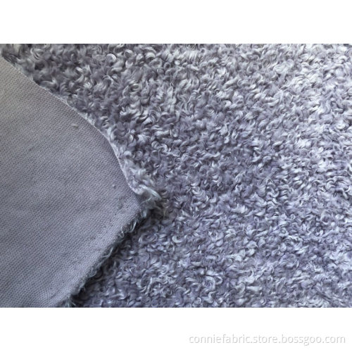 Tissu tricoté à 100% polyerter woll en polaire (Budapeis)